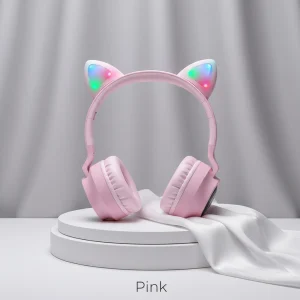 HOCO W27 CATEAR ROSA AURICULARES INALAMBRICOS