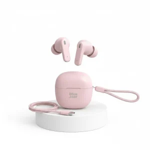 BLUE STAR TWS MINI A19 ROSA AURICULARES INALAMBRICOS