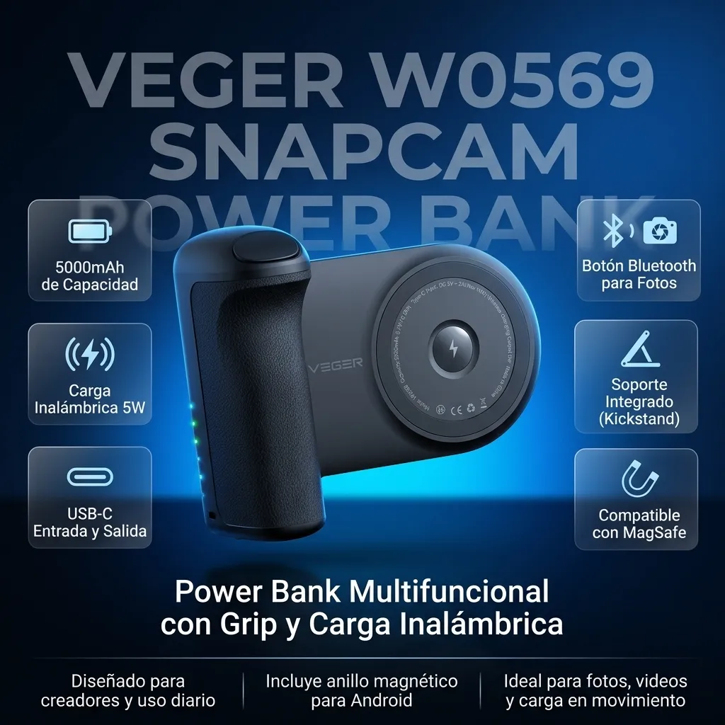 VEGER W0569  SNAPCAM POWER BANK