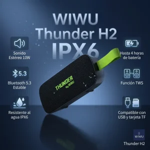 H2 WIWU Altavoz Inalámbrico