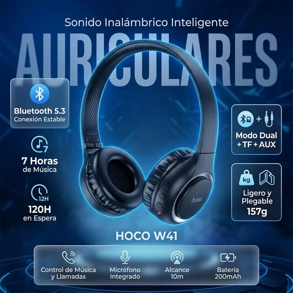 HOCO W41 AURICULARES INALAMBRICOS
