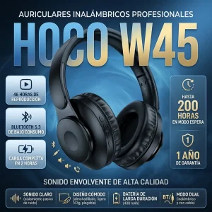 HOCO W45 AURICULARES INALAMBRICOS